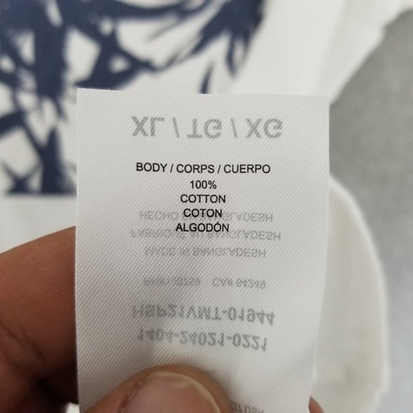 Hurley Shirt Mens XL White Short Sleeve Crew Neck Spell Out Logo - Picture 10 of 10